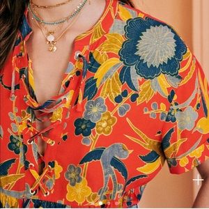 NWOT Sezane Thesi Blouse size 2